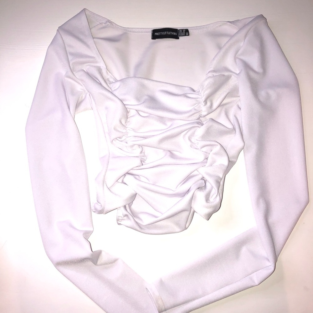 Square neck body suit